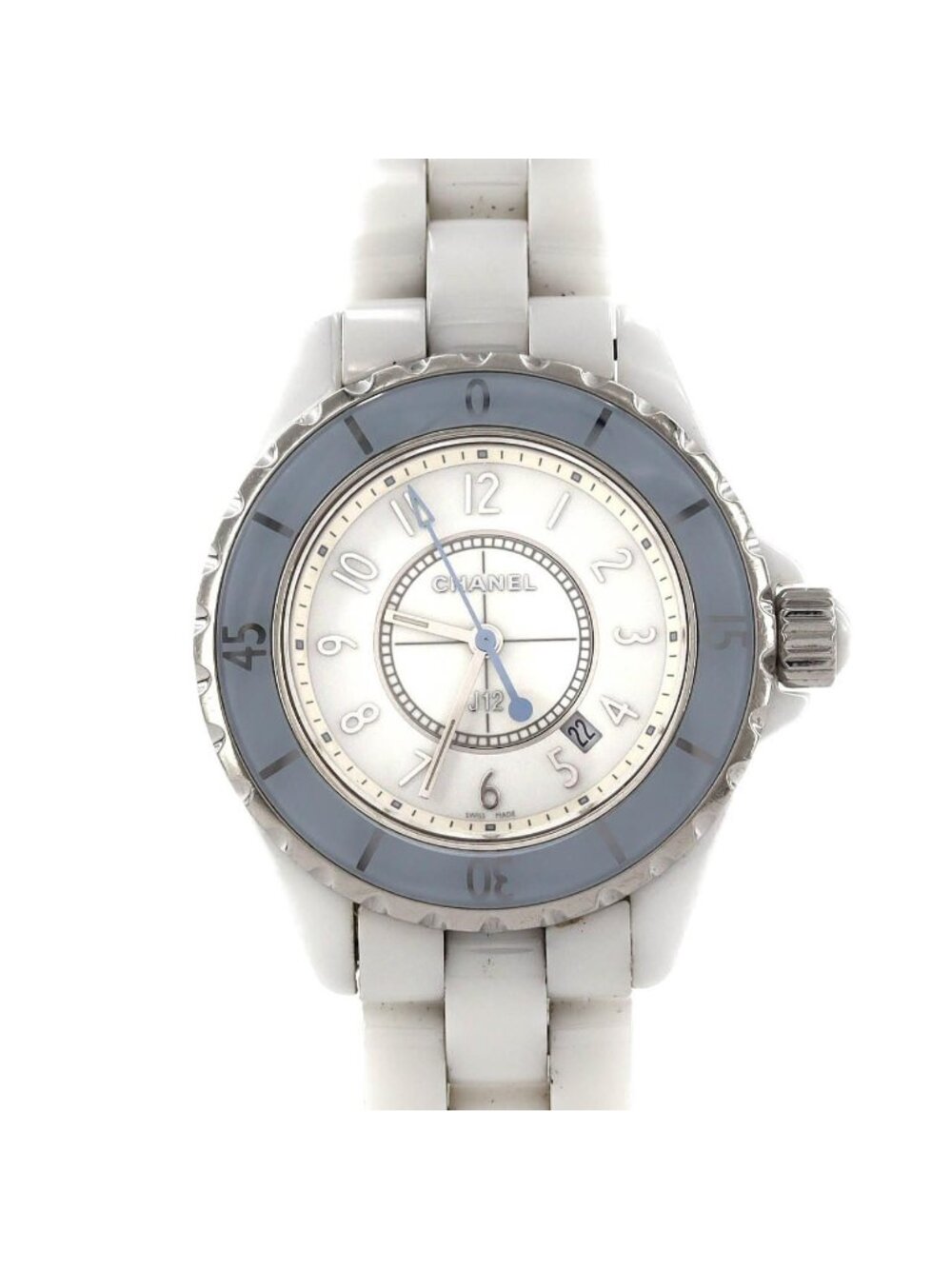 Chanel J12 Soft Blue 33 Limited Ceramic Quartz Watch
